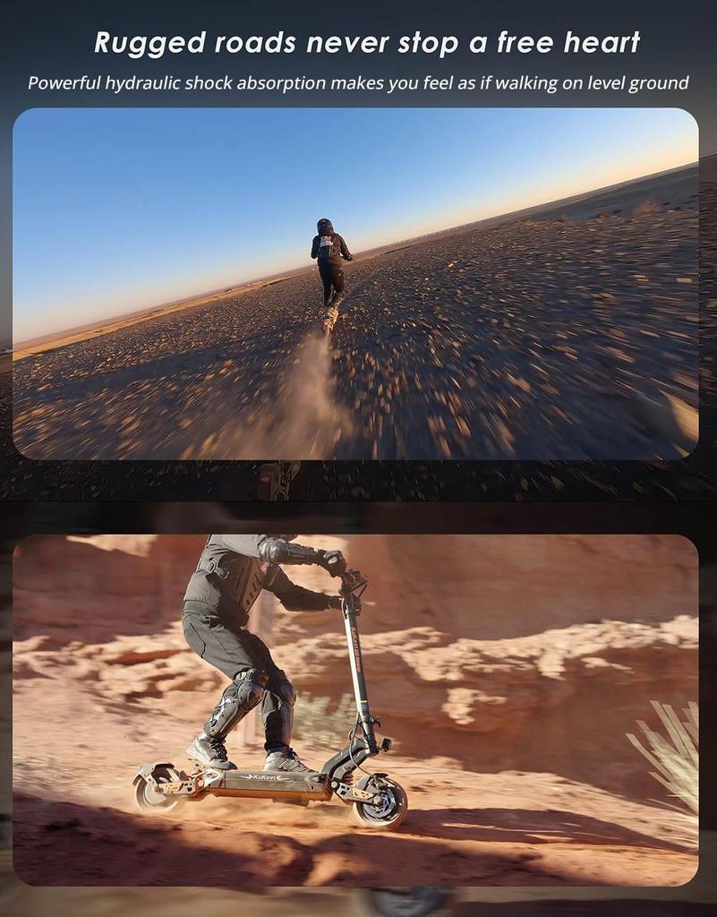 KuKirin Электрический самокат G2 Master, двигатель 2*1000 Вт, 52 В, 20,8 Ач, аккумулятор, максимальная дальность 70 км, максимальная скорость 60 км/ч