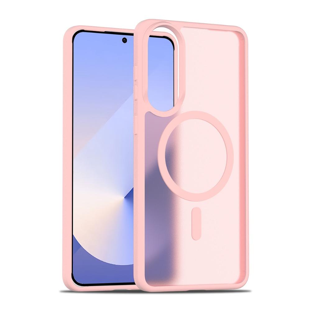 Тонкий чехол MagSafe для Samsung Galaxy S25 Edge S24 Plus Ultra A56 A36 A26 A16 5G TPU/PC Silky Smooth Touch Wireless Charge Противоударный чехол
