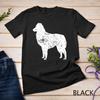 Distressed Australian Shepherd Silhouette Dog Owner Unisex T-shirt