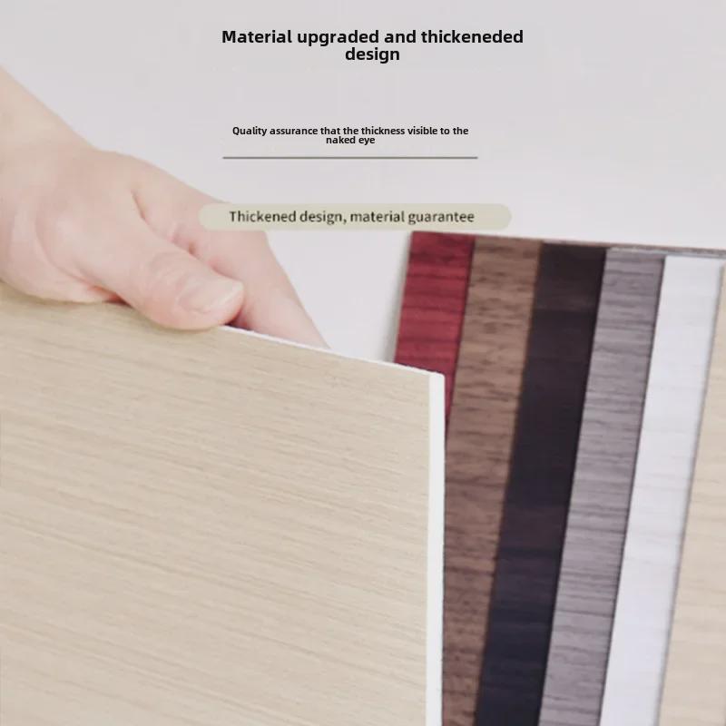 Самоклеящиеся плинтусы с текстурой дерева и водонепроницаемые настенные наклейки для углов и подоконников