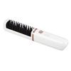 Hair Straightener Brush USB Rechargeable Hair Straightening Curling Brush Pearl White