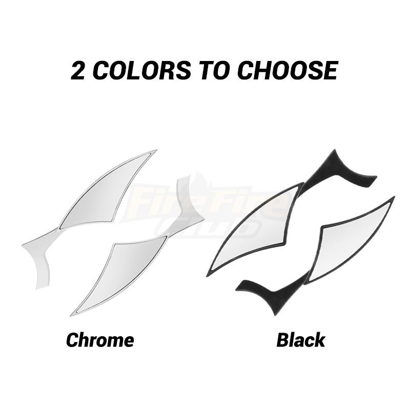 Универсальное заднее боковое зеркало для мотоцикла Harley Dyna Electra Glide Fatboy Iron 883 Road Glide Sportster 883