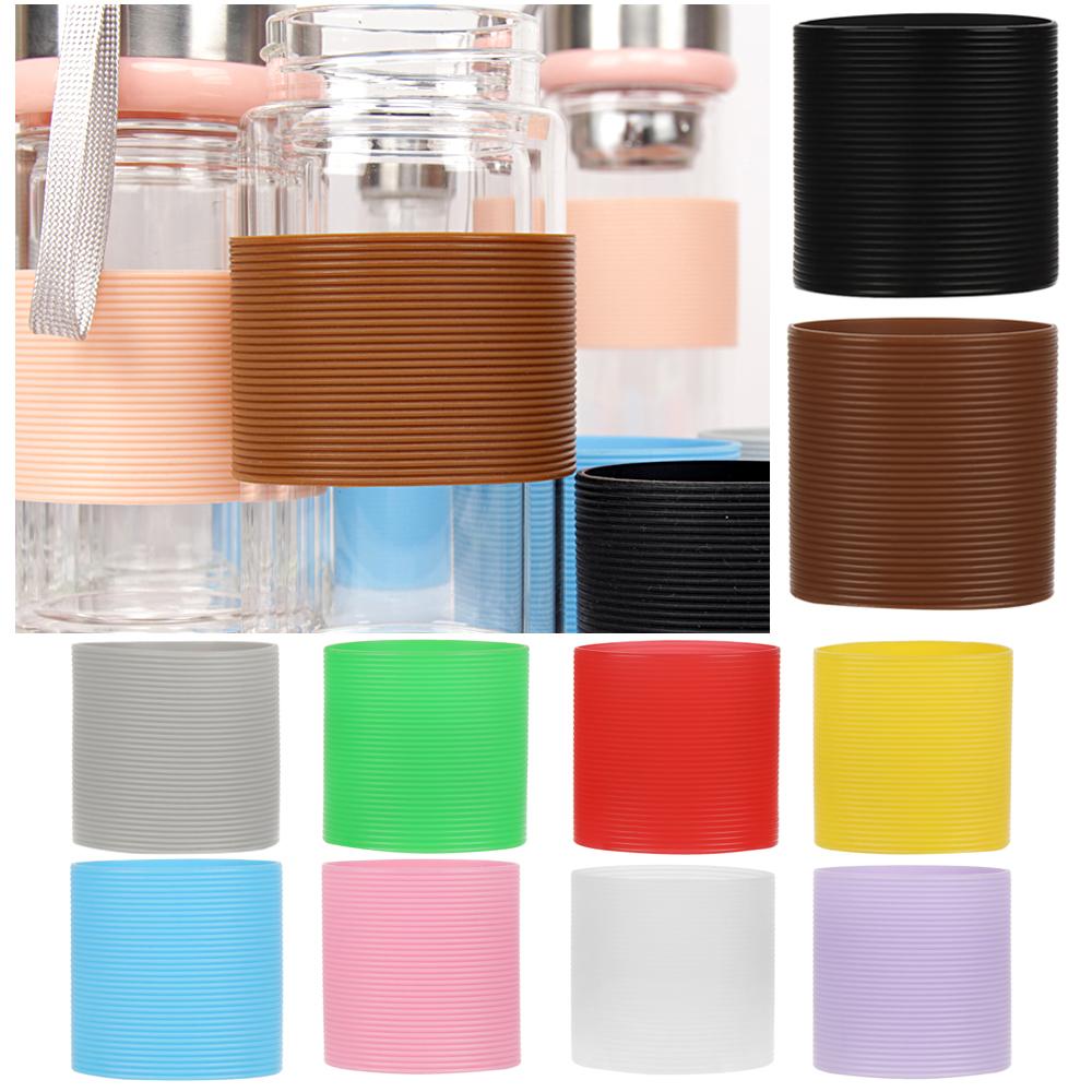 Tool Non-Slip Durable Silicone Cup Sleeve Bottle Sleeves Insulation Cup Cover Water Cup Coasters
