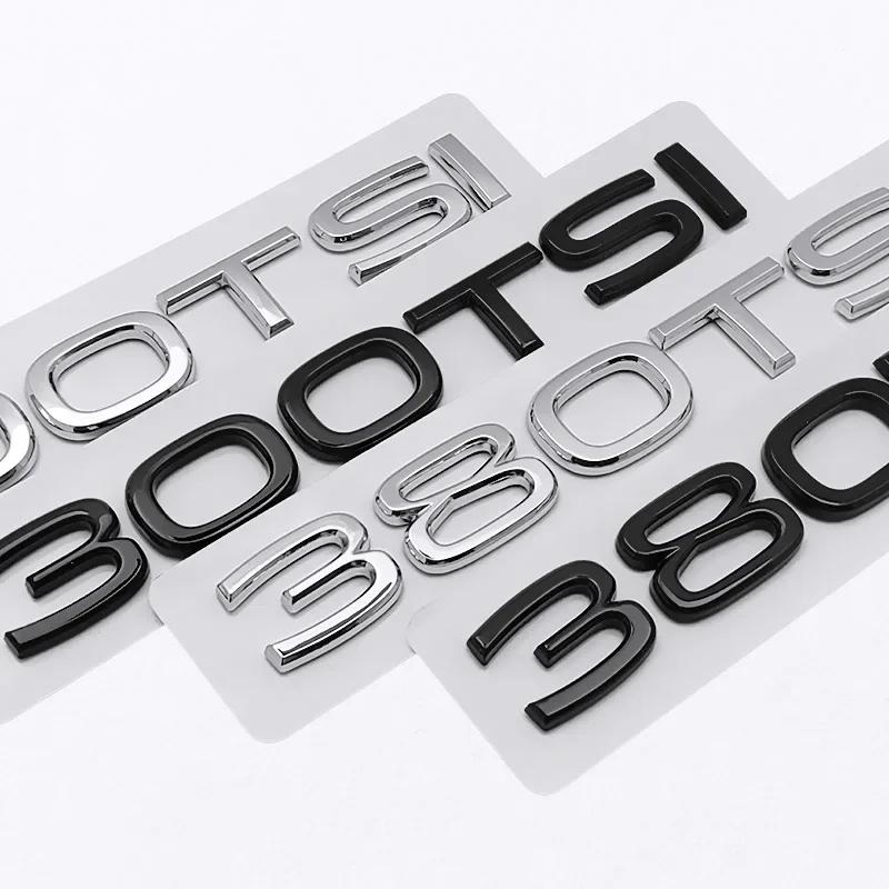 Auto Kofferbak Letters Badge 280TSI 300TSI 330TSI 380TSI Sticker For Volkswagen Golf Lavida Santana Touran Passat B5 Scirocco GJ4