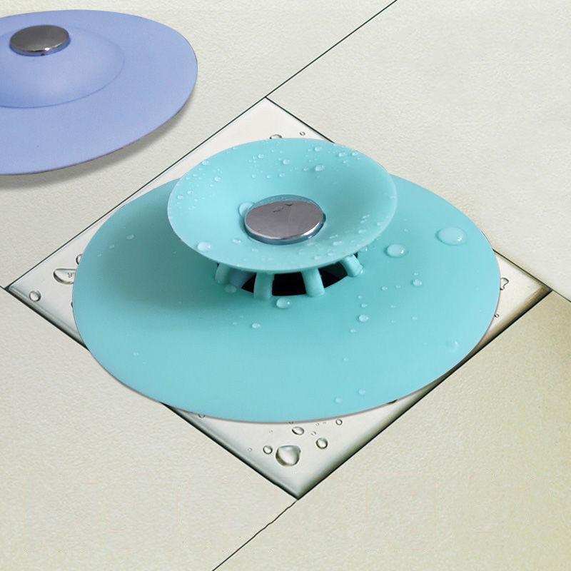 Полукруглые принадлежности для ванной комнаты Силиконовые утолщенные невидимые уплотнители Прессуемый тип Аксессуары для ванной комнаты Антизапаховые многофункциональные сливные аксессуары для волос