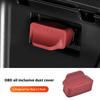 Автомобильный пылезащитный чехол OBD Водонепроницаемый защитный колпачок-заглушка из силикона для порта OBD Универсальная крышка порта Аксессуары для интерьера автомобиля