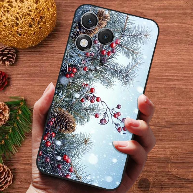 Рождественский Рисованный Чехол Для Honor 400 Lite Honor400 200 90 Pro Magic 7 Lite Чехол Силиконовый Мягкий Fundas Чехол Для Телефона Magic7 Lite