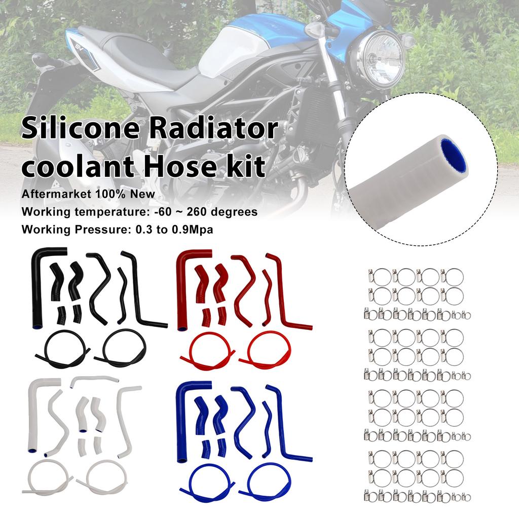 Silicone Radiator coolant Hose Fit For Suzuki SV 650 SV650 2016-2025