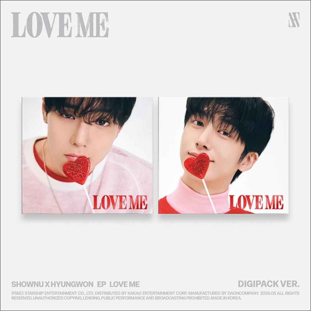 ШОНУ И ХЕНВОН (MONSTA X) [ЛЮБИ МЕНЯ] ДИГИПАК ВЕР. (ВЕРСИЯ ШОНУ. / ВЕРСИЯ ХЁНВОНА) + Бесплатный подарок