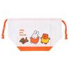 Kutsuwa Miffy Lunch Bag, Miffy Kids Lunch Series, MF822, Made In Japan