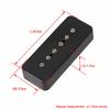 Yibuy Black Kit Set Electric Guitar Pickup Bridge and Neck Pickup 8K