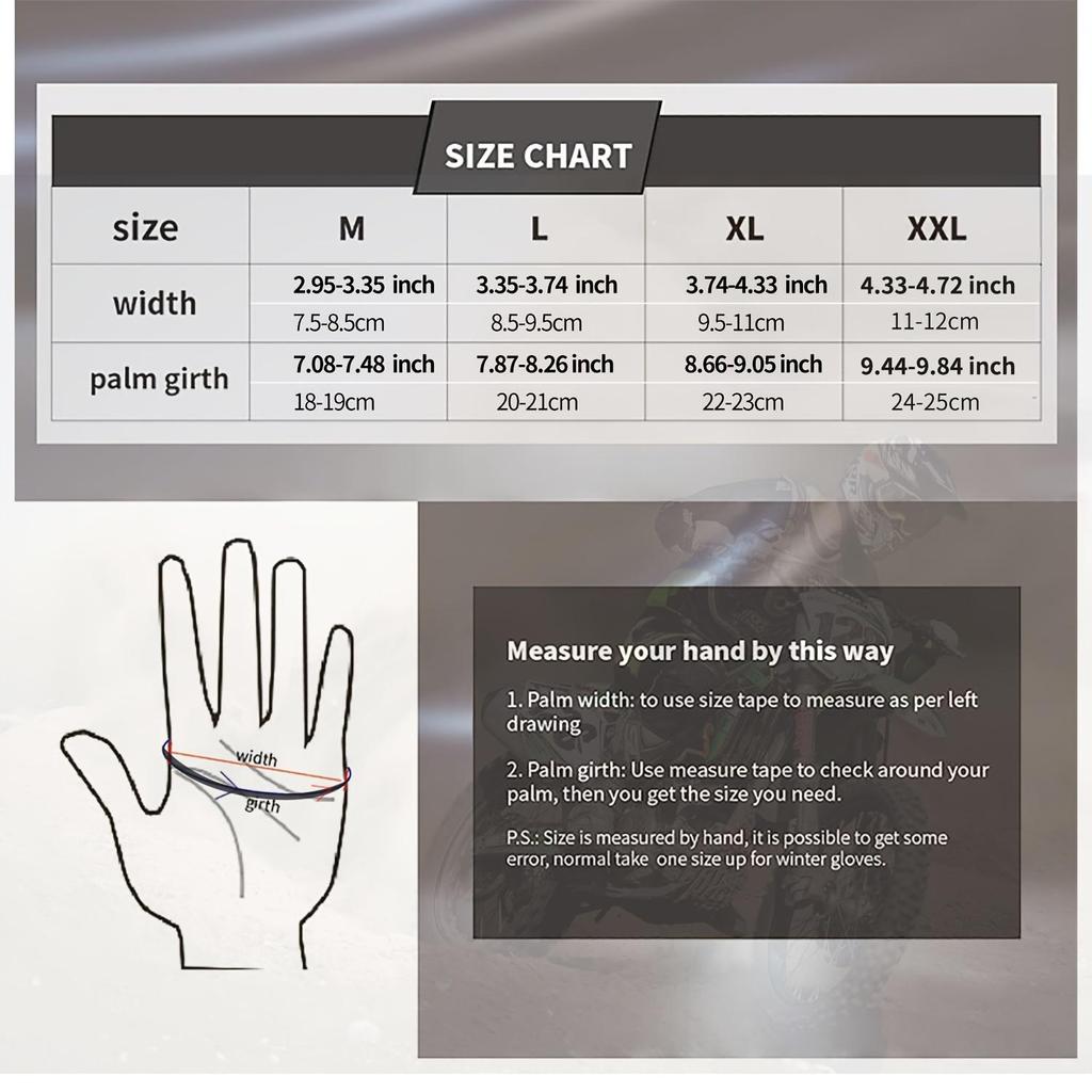 Мотоциклетные уличные перчатки для гонок по бездорожью с сенсорным экраном и полными пальцами, велосипедные перчатки для мужчин