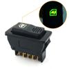 12v 24v 5-pin Single Car Power Window  Switch Universal Application Car Accessories