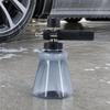 Pressure Washer Foam Dispenser Textured Grip with Translucent Bottle Stainless Steel