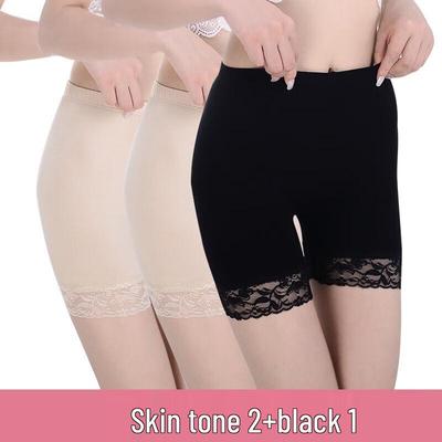 Женские кружевные бесшовные защитные шорты от натирания