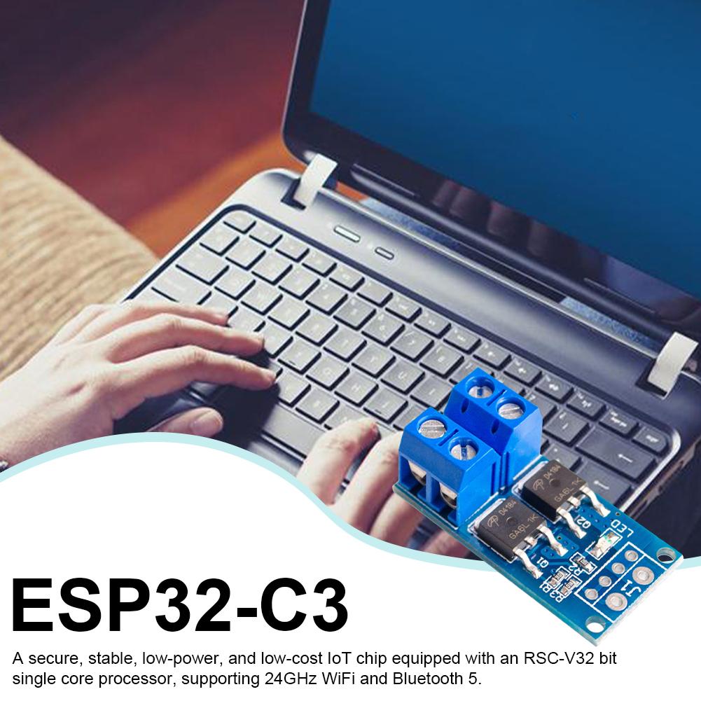 MOSFET Trigger Switch Drive Module 400W PWM Adjustment Electronic Switch Control Board 15A Max 30A for Lamp Brightness Control