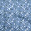 Cotton Flex Grayish Blue Fabric Kids Floral Quilting Supplies Print Sewing Fabric By The Yard 40 Inch