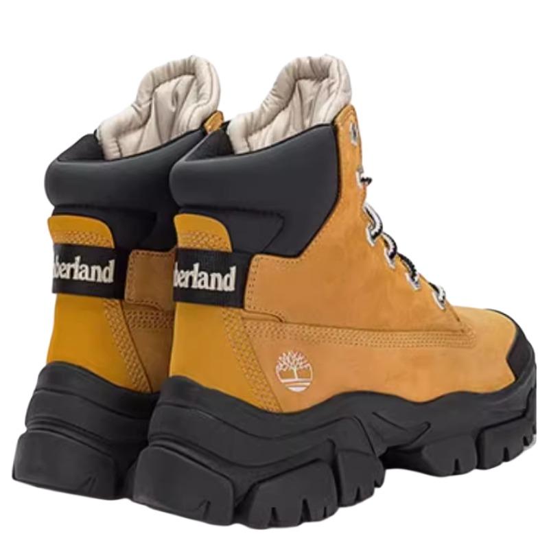 Timberland Удобная прочная нескользящая функциональная обувь с высоким верхом для активного отдыха женская обувь коричневого цвета A5XAVW