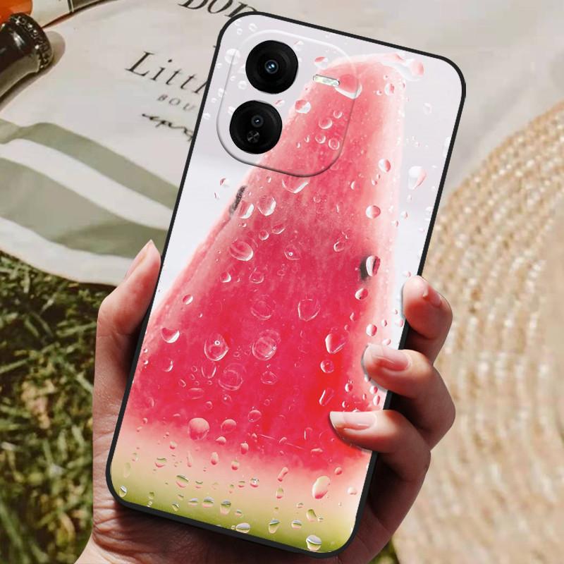 Для VIVO IQOOZ9X IQOO Z9 Turbo Z9X Z9Turbo 5G Роскошный Расписной Телефон Силиконовая Задняя Крышка IQOO Z9X Чехлы Защитный Чехол Capas