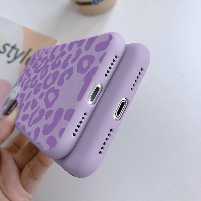 Мягкий силиконовый чехол Leopard для Xiaomi Redmi Note 13 Pro 13C 14 Samsung A35 A55 M35 S24 Huawei Honor 200 iPhone 15 защитный противоударный чехол для камеры