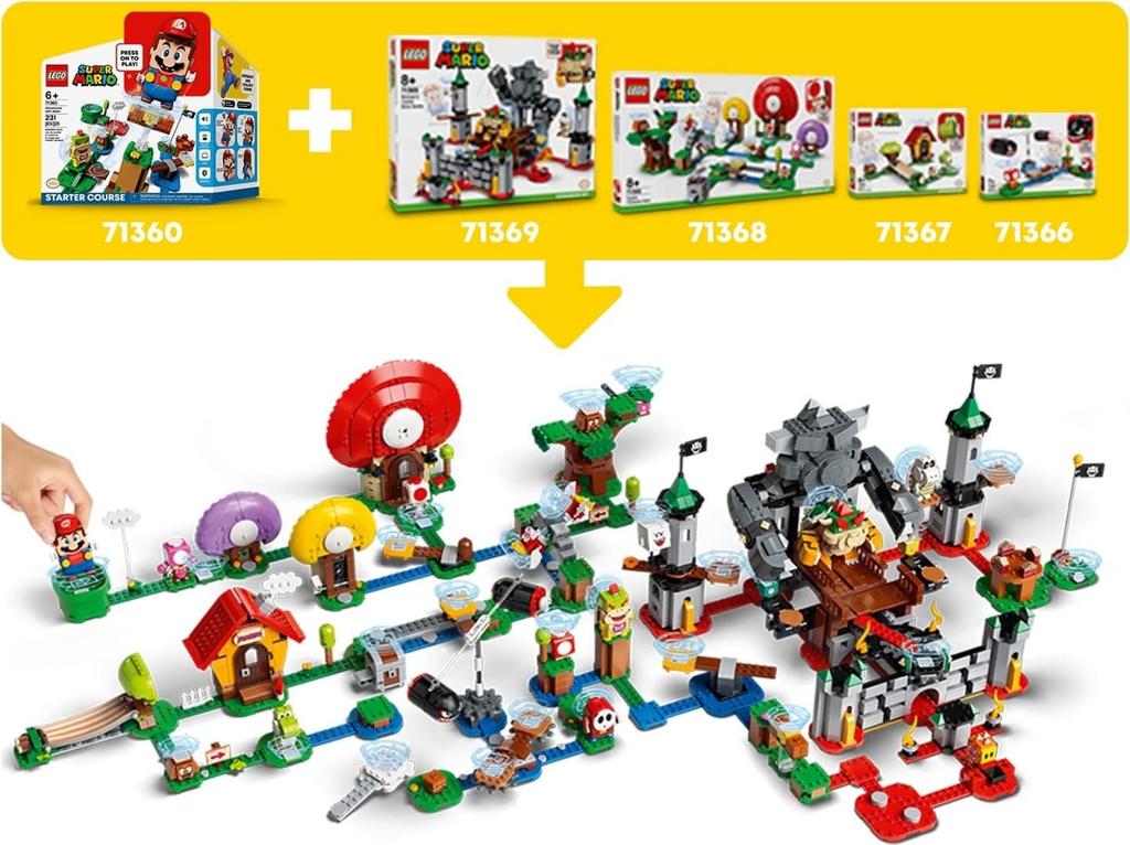 LEGO Super Mario Magma Challenge 71364 Баттанс