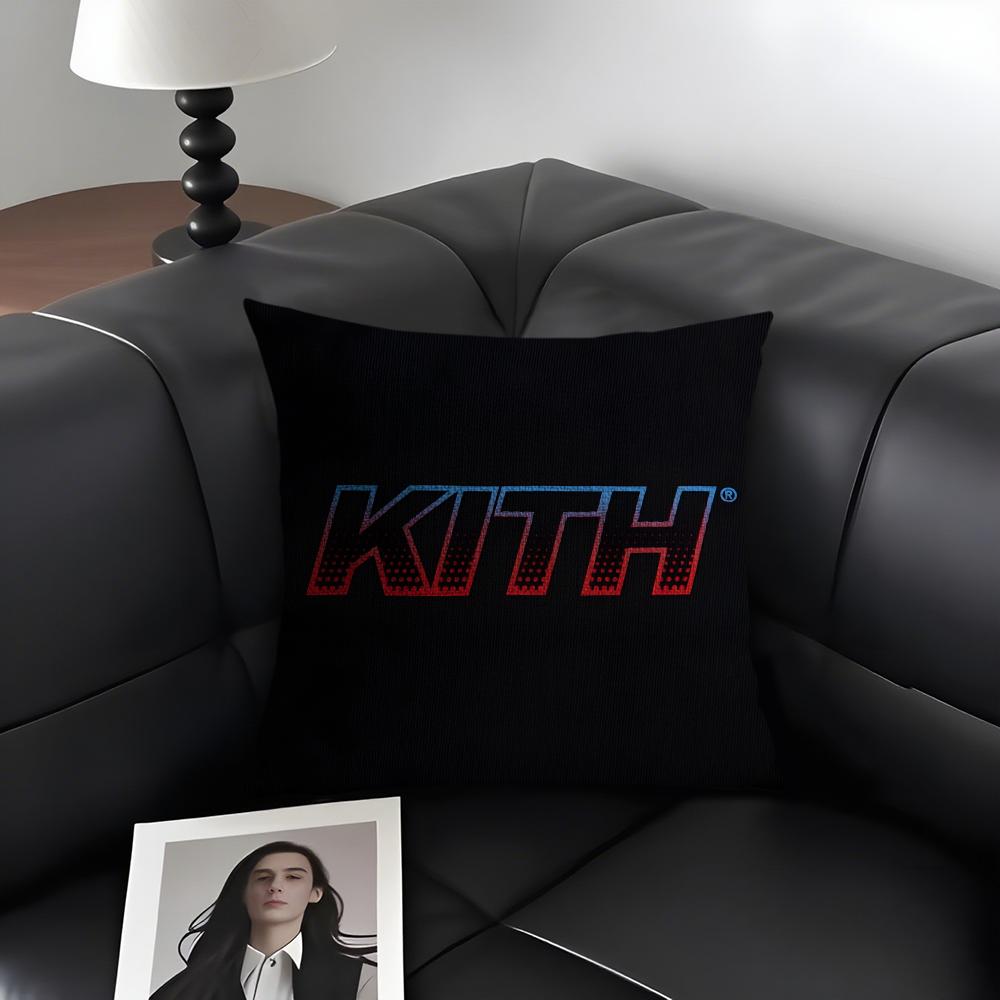 KKITH Brand Cushion Cover Natural Linen Organic Fabric DoubleSided Printing Sofa Home Decor Gift Pillow Case