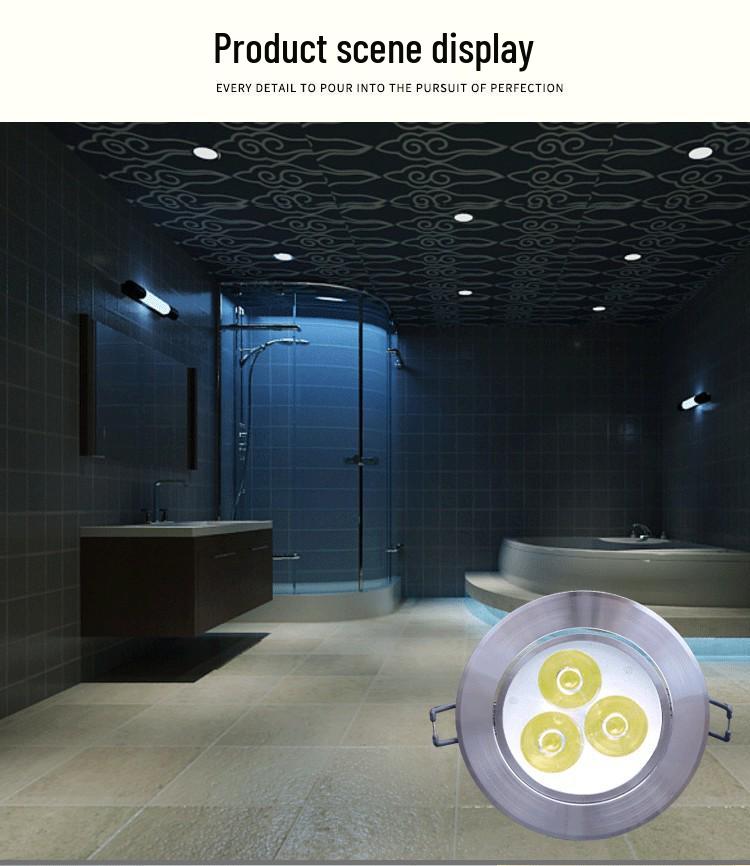 2,5-дюймовый 3 Вт светодиодный точечный потолочный светильник