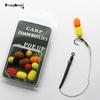 10PCS Carp Fishing Pop Ups Boilies Baits Zig Rig Soft Ball Foam Boilies Balancing Hookbait Feeder Fishing Method Feeder Fishing