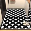 Ковровое покрытие в геометрическом стиле для коридора, нескользящая дорожка для коридора, легко моющиеся коврики для прихожей, коврик для входа на крыльцо