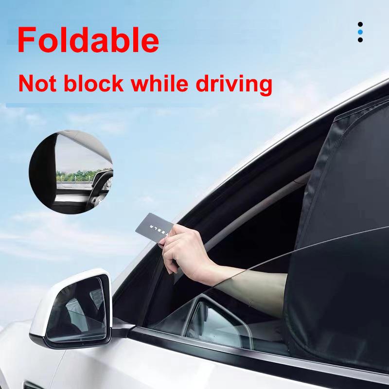 Sunshade For Tesla Model Y L YL 2026 6 Seaters Privacy Side Window Sun Shade Windshield Sunroof Blind Shading for Camping Rest