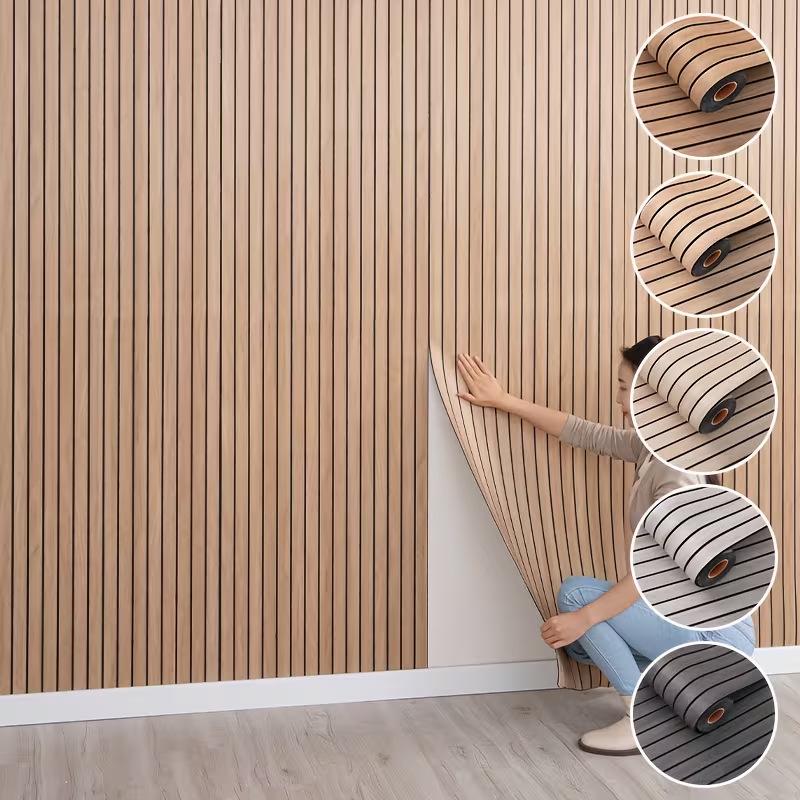 Самоклеящаяся 3D сетчатая обойная наклейка для ТВ-фона, водостойкая и утолщенная для маскировки дефектов