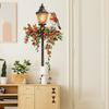 Creative Retro Street Lamp Bird Bedroom Study Background Beautification and Decorative Wall Stickers