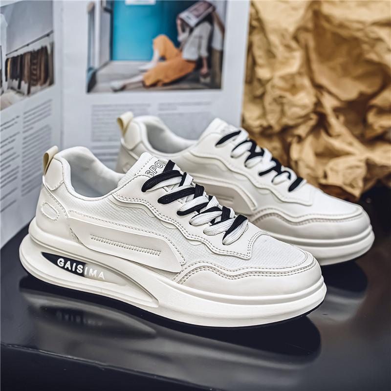 Новая мода мужская обувь Four Seasons удобная обувь для студентов и мальчиков трендовые мягкие подошвы дышащие повседневные кроссовки для бега