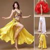 Oriental Spanish Skirt Side Pulling Belly Dance Skirt Show Costumes for Women
