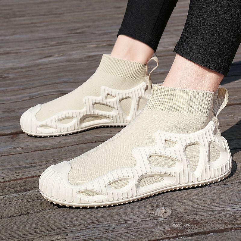 Черные высокие дышащие слипоны для мужчин, летняя унисекс обувь по низкой цене по акции, легкие мужские повседневные кроссовки для спортзала