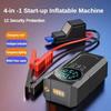 4 в 1 пусковое устройство для мотоцикла Воздушный компрессор Внешний аккумулятор Портативное зарядное устройство Автомобильный усилитель для 12 В Насос для накачивания шин
