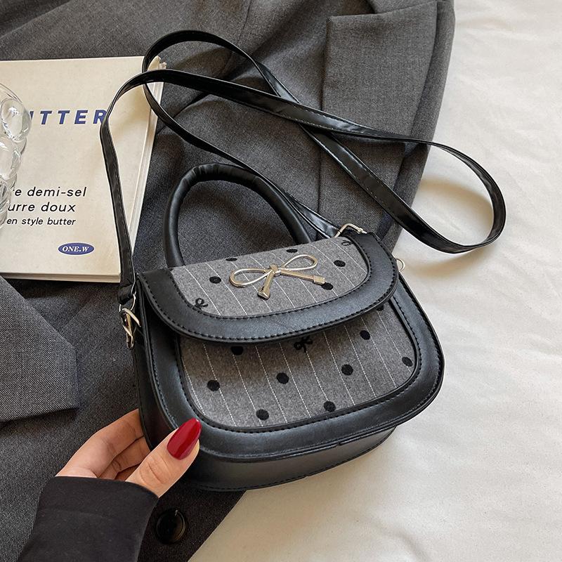 Корейская версия женской сумки-банта, подмышечная сумка, новая высококачественная модная повседневная сумка через плечо для женщин