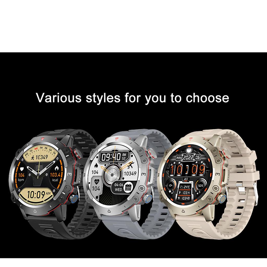 SmartWatch Men AMOLED Outdoor Sport Track Heart Rate Health Monitor Ip67 Waterproof Bluetooth Call Smart Watch