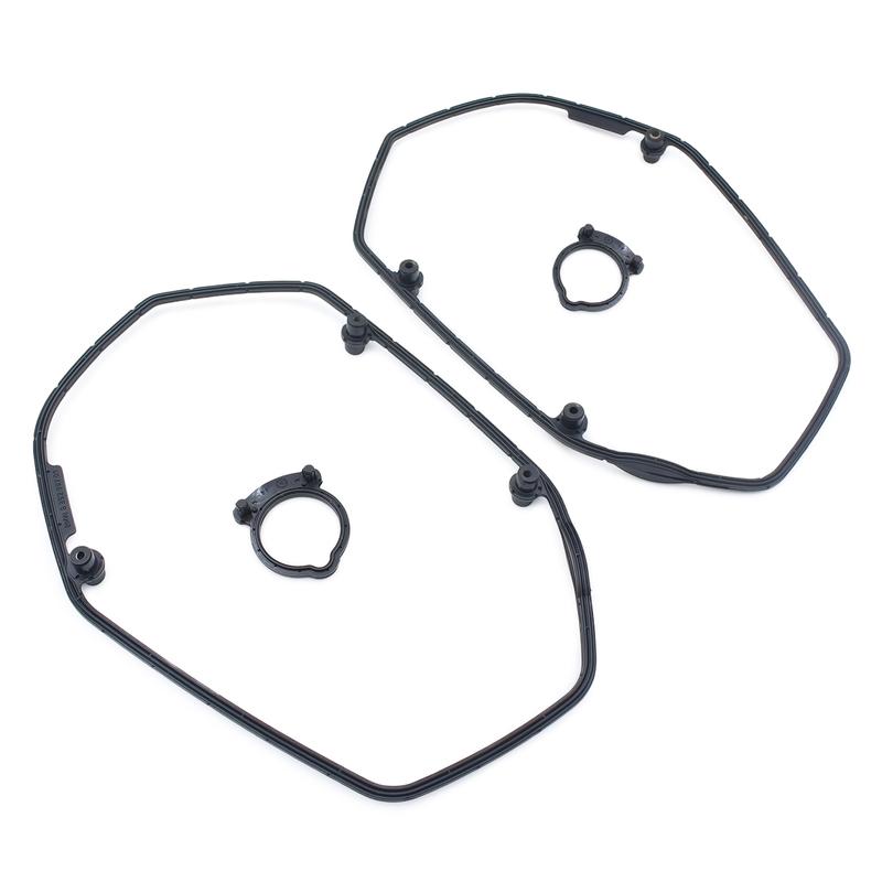 Black Valve Cover Gasket Set Rubber For BMW R1250GS R 1250 GS ADV GSA R RS RT 19 20 21 0J90 K50 K51 K52 K53 K54 11127923596