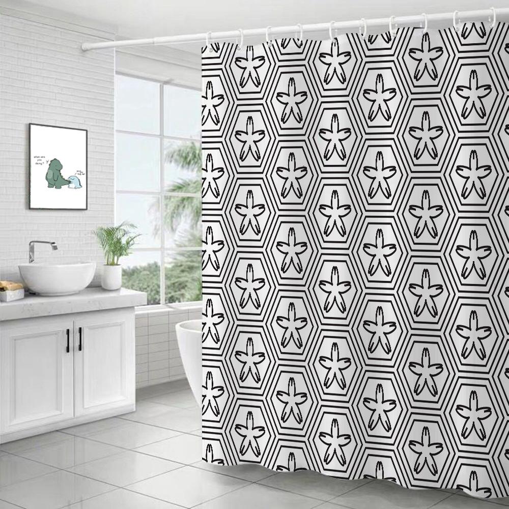 JINRUN утолщенная водонепроницаемая занавеска для ванной комнаты, устойчивая к плесени, занавеска для душа, занавеска для душевой перегородки, занавеска для душа, занавеска для ванной комнаты, бесплатная перфорация