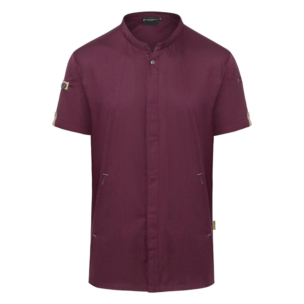 Mens Green-Generation Short-Sleeved Chef Jacket