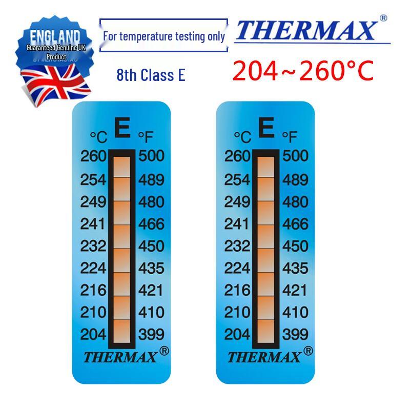 THERMAX UK Импортная лабораторная термобумага для тестирования температуры (Китайская версия)