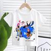 Kpop Demon Hunters Kids T-shirt Huntrix Saja Boys Movie Short Sleeve Cute Derpy Rumi Jinu Tops Child Clothing Girl Clothes Gift