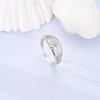Original Rings 925 Silver Simple Sparkling Heart Bow Dragon Firefly Star Moon Ring for Women Girls Wedding Jewelry Gift