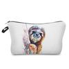Женская косметичка с принтом ленивца, органайзер для туалетных принадлежностей, дорожный чехол для хранения 6403