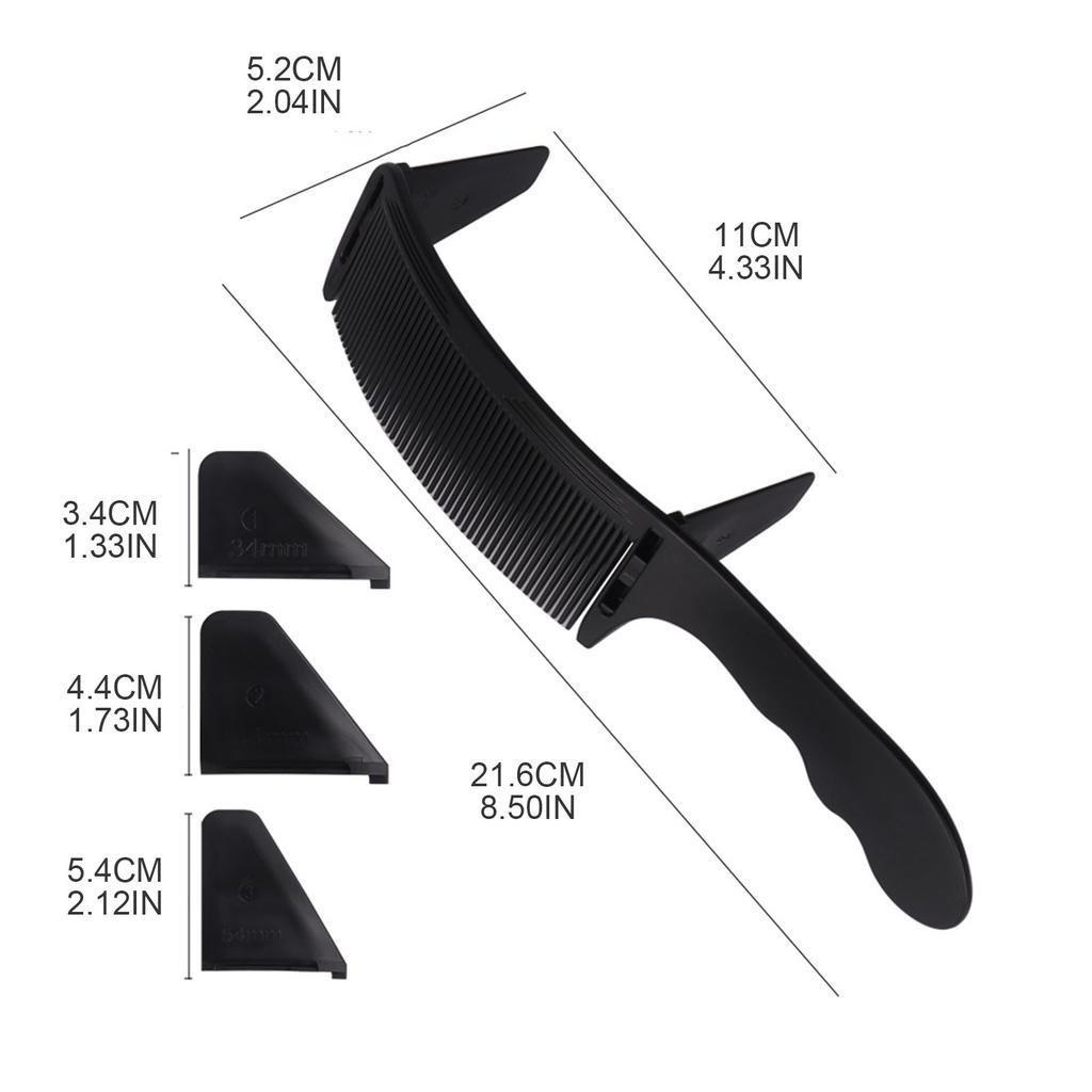 Изогнутая парикмахерская расческа профессиональная парикмахерская расческа изогнутая парикмахерская расческа с зажимом для позиционирования для салона парикмахера