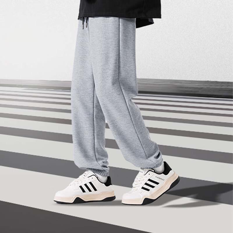 Jeanswest Men's Waffle Knit Loose Fit Jogger Pants