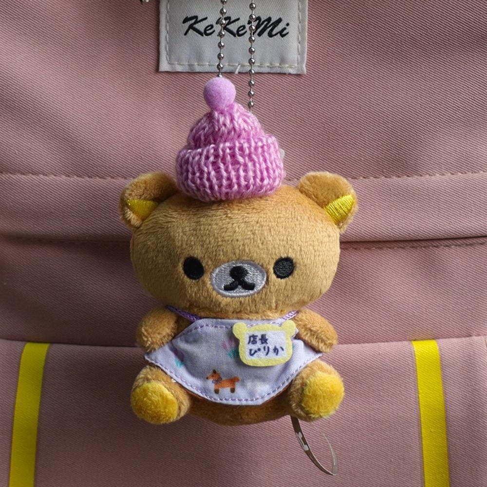 Новая Ограниченная Серия к 20-летию Плюшевая Игрушка Rilakkuma Милый Мультяшный Брелок Мини Подарочная Игрушка