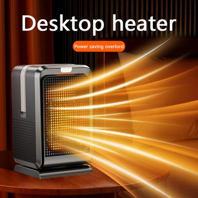 Настольный вентилятор с теплым воздухом двойного назначения PTC быстрый нагрев вращающаяся головка электрический для охлаждения и обогрева Мини-обогреватель с быстрым нагревом
