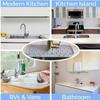 Faucet Mat Kitchen Sink Silicone Splash Pad Drainage Waterstop Bathroom Countertop Protector Quick Dry Tray